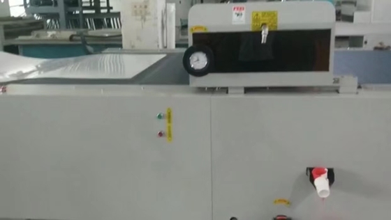 Film/équipement de revêtement de transport de papier 60KW de rideau à quatre étages