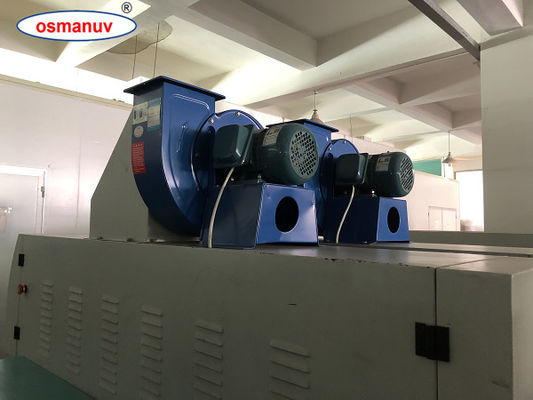 Trois lampes 1387 mm lampe de durcissement UV 9,7 kW