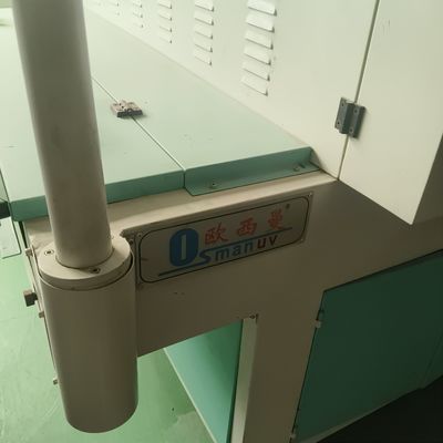 25KW 50HZ Durable deux lampes UV Machine de traitement de la lumière vert et blanc