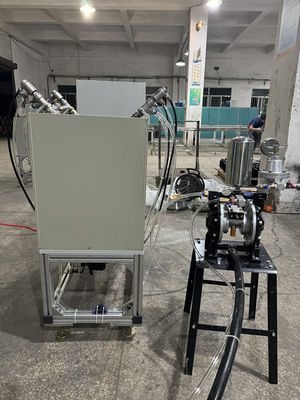 Taiyuan Changyuan buse utilisée machine de revêtement de moulage de pâte avec 110 kg de poids et 400 * 400 * 500 mm salle de pulvérisation