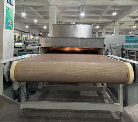 Machine de séchage à micro-ondes à refroidissement par eau de puissance 85 kW 9e étape