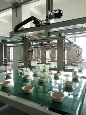 Ligne de production de revêtement de spin moulé à la pâte à base tournante à adsorption sous vide
