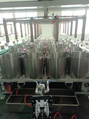 Ligne de production de revêtement de spin moulé à la pâte à base tournante à adsorption sous vide