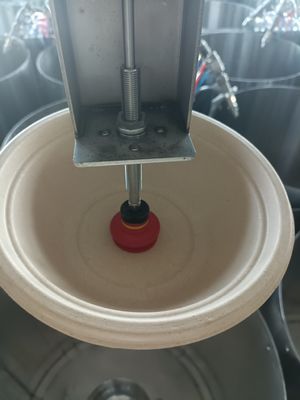 Ligne de production de revêtement de spin moulé à la pâte à base tournante à adsorption sous vide