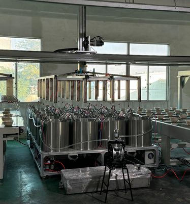 Conception innovante de la technologie de pointe de la machine de revêtement de moulage de pâte de pâte 24 Station CE