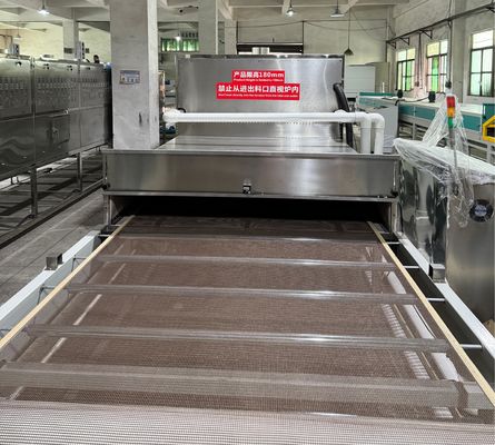 Sécheuse à micro-ondes industrielle à contrôle de précision pour produits moulés en pâte - Qualité et uniformité supérieures
