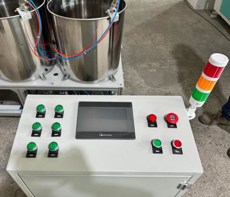 Machine de revêtement à rotation à six stations pour le moulage de la pâte à papier, les emballages alimentaires et les emballages industriels