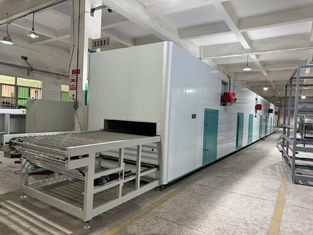 Machine automatique de séchage au gaz naturel pour le moulage industriel de pâte de papier de bambou OSM-LRHG-1320T