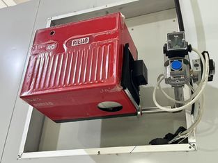 Une ligne de séchage compacte de 28 m à gaz naturel pour la production à grande échelle
