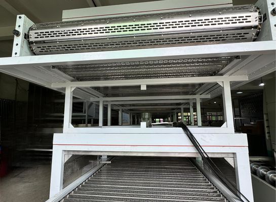 Machine de séchage industriel à gaz naturel à double couche en acier inoxydable