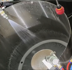 Ligne de production de revêtement intérieur de plateaux de vaisselle de sécurité alimentaire à grande vitesse pour le moulage de la pâte