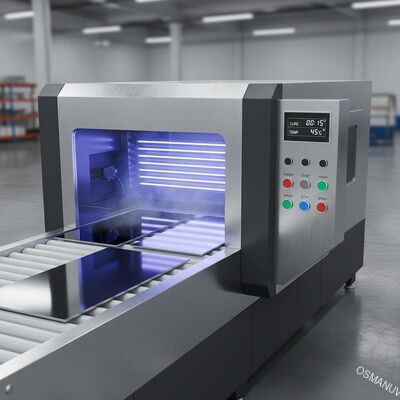 Machine de séchage rapide par UV pour panneaux en aluminium pour revêtements de surface métallique