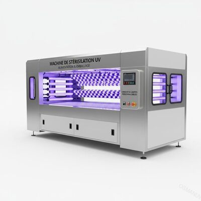 Machine de stérilisation UV pour l'alimentation et l'emballage