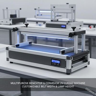 -Une machine de durcissement UV -Bande personnalisable largeur et hauteur de la lampe