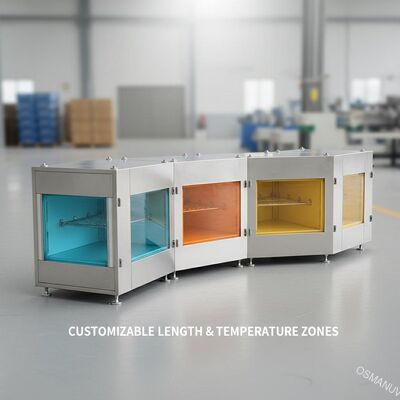 Ligne de séchage à air chaud de type pliable pour les produits enduits de revêtement