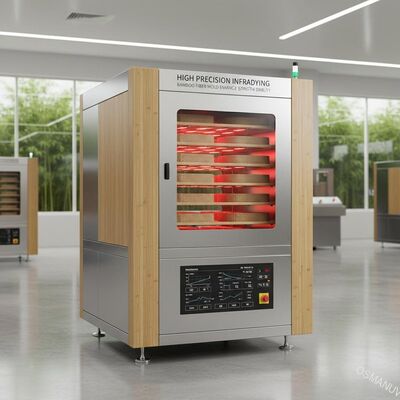Machine de séchage infrarouge à haute précision en fibre de bambou pour une résistance et une stabilité améliorées
