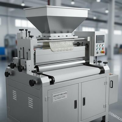 Coupeuse de couteaux lourds pour revêtements à haute viscosité.