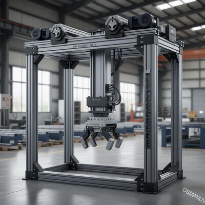 Manipulateur robotique à gantry modulaire à haute charge avec course et charge utile personnalisables pour les applications lourdes