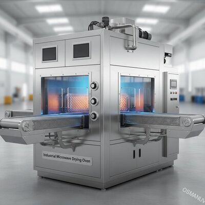 Forneau de séchage industriel à micro-ondes avec chauffage volumétrique continu de type courroie et puissance personnalisable