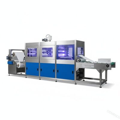 Ligne compacte de revêtement et de durcissement de rouleaux excimer de haute qualité pour panneaux souples