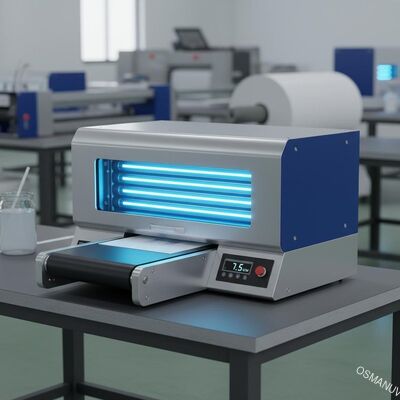7.5KW a mené les systèmes de traitement UV pour le revêtement imprimant et UV et machine de traitement