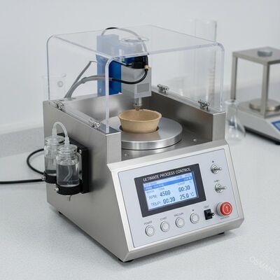 Station de revêtement par centrifugation R&D et pilote de précision pour prototypes de moulage de pâte à papier - Contrôle ultime du processus