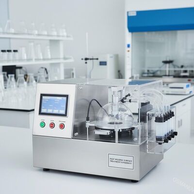 Station de travail de revêtement par rotation multifonctionnelle intégrée à station unique pour l'expérience de traitement de surface complète de moulage de pâte