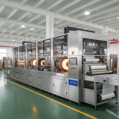Multi-Substrate Automatic Laminating Machine for Furniture, Calcium Carbonate, and Metal Panels | High-Efficiency Production Line