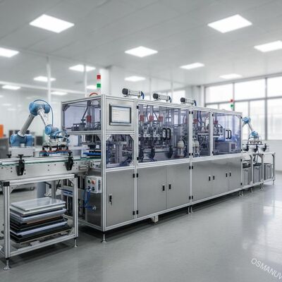 Ligne de revêtement automatique universelle de lames pour finition de surface sur plusieurs substrats
