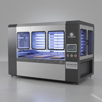 Machine de durcissement UV de qualité industrielle pour le séchage rapide de surface et le durcissement des revêtements de bois à base de solvants