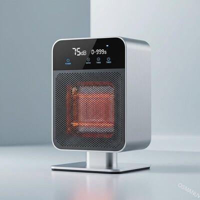 Appareil de chauffage infrarouge à faible bruit avec un niveau sonore ≤ 75 dB Temps de chauffage rapide 0-999 s