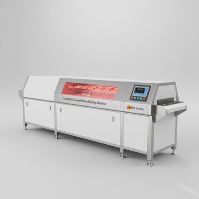 ordinateur infrarouge de machine de séchage d'acier inoxydable de contrôle de 5m/Min BKC blanc