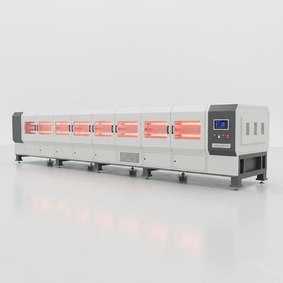 Chauffage de W920mm 10m nivelant l'ordinateur infrarouge de machine de séchage blanc