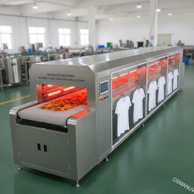 Chauffage nivelant le tunnel infrarouge de machine de séchage Oven For Food/habillement