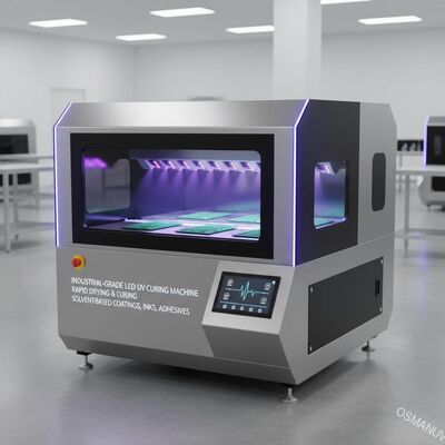 Machine de durcissement UV LED de qualité industrielle pour le séchage et le durcissement rapides des revêtements à base de solvants, encres et adhésifs