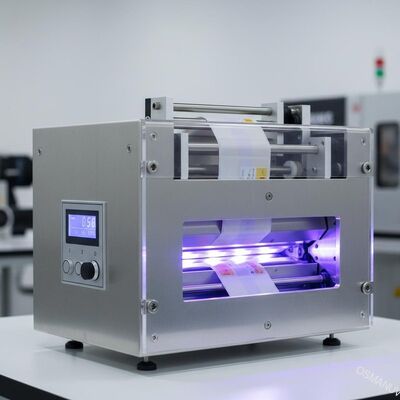 Surface auto-adhésive de label imprimant l'encre UV ou vernir l'irradiation légère violette UV traitant la machine