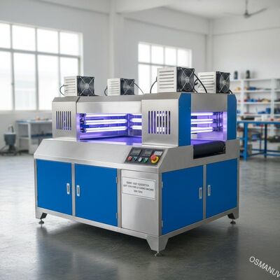 Machine de traitement UV 380V 50HZ de convoyeur de lumière de la dissipation ISO9001 thermique