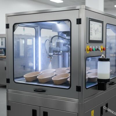 Système de revêtement par pulvérisation automatisé pour la pâte moulée | Revêtement interne de précision