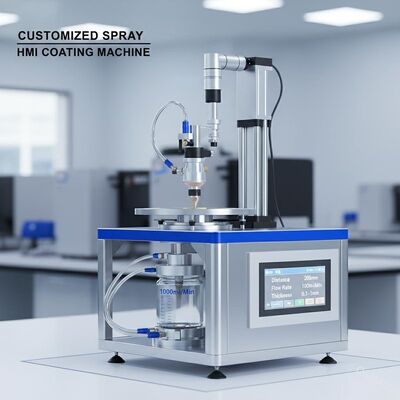 Distance adaptée aux besoins du client 1000ml/Min 0.1-3mm de la machine de revêtement du jet HMI 200mm