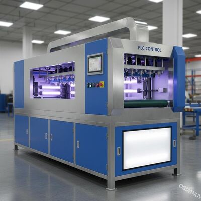 388KW pulvérisent la machine de revêtement UV pour la lumière de contrôle de PLC