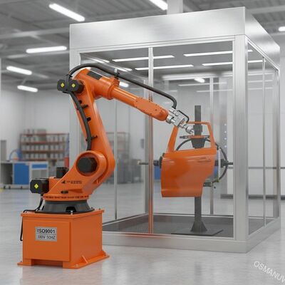 Système robotique automatique ISO9001 orange 380V 50HZ de pistolage