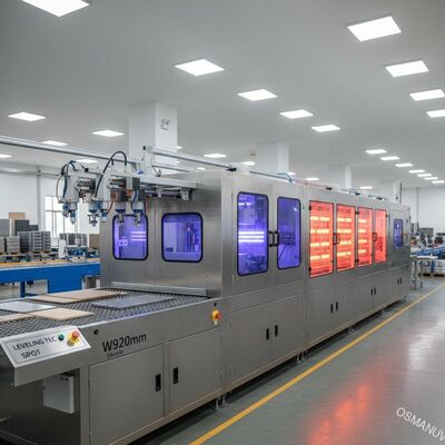 Minute infrarouge UV de l'usine de machine de séchage de machine de revêtement de jet W920mm 5m nivelant la tache technique