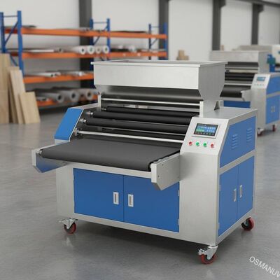 Machine de revêtement à rouleaux durables d'épaisseur uniforme pour divers matériaux