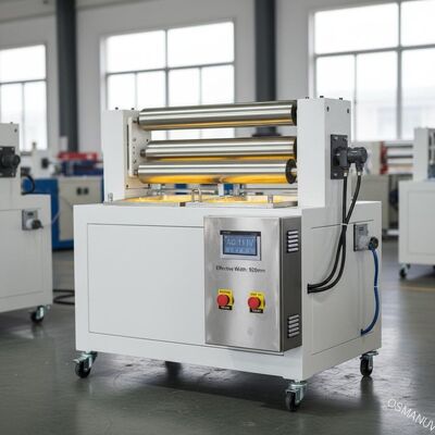 Largeur chaude blanche du dispositif d'enduction 920mm Effecive de petit pain de fonte à C.A. 110v double
