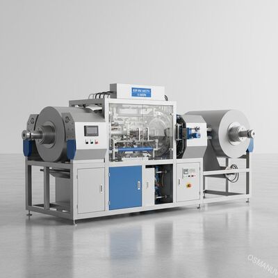 petit pain réversible de largeur de 620Mm pour rouler la machine 15m/Min de métallisation sous vide