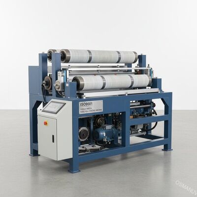 Le métal en plastique trois de largeur d'ISO9001 1320mm roulent la machine de revêtement