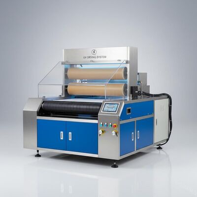 Machine de revêtement UV de rouleau du silicone 10KW pour la copie de Digital