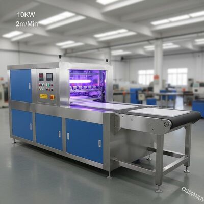 Machine de revêtement de 10KW 2m/Min Flat Offline Uv Roll avec la bande de conveyeur