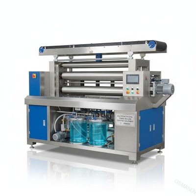 Équipement de revêtement multifonctionnel 5 de trois rouleaux - 20m/min