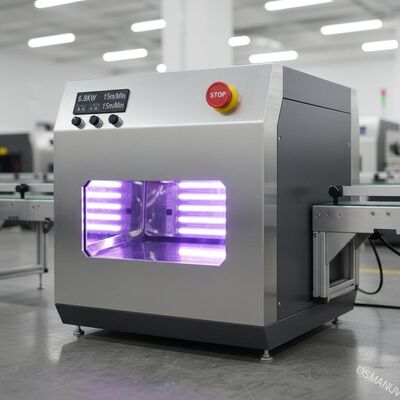 Machine de traitement UV de 6.8KW 15m/Min Stop Switch Reflective/système de traitement mené UV